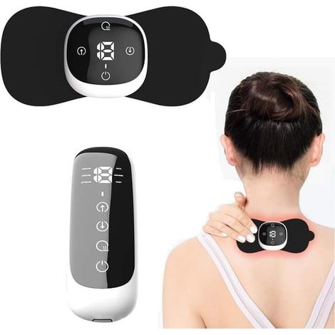 Filiyano-Appareil TENS sans fil pour soulager la douleur, stimulateur musculaire chauffant rechargeable, massage EMS (1/5)