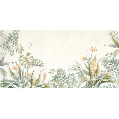 Papier peint panoramique - Plantes Tropicales - 130 cm x 63 cm (1/2)