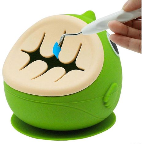 Aspirateur pour déchets de vinyle, outil de désherbage de vinyle, vert-- (1/5)