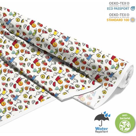 TESSUTI DECORATIVI PER ESTERNI OXFORD - Motivo Cocktail DX8528 (1/5)