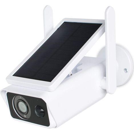 717222 Cámara ip wifi con carga solar cámara CMOS IP66 2MP con aplicación