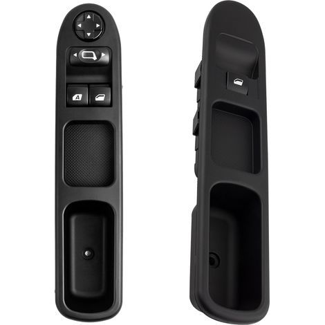 Commande Leve Vitre 207 Passager + Côté Conducteur pour Peugeot 207 Citroen C3 Côté Passager 6490.HQ+6554.QC (1/5)