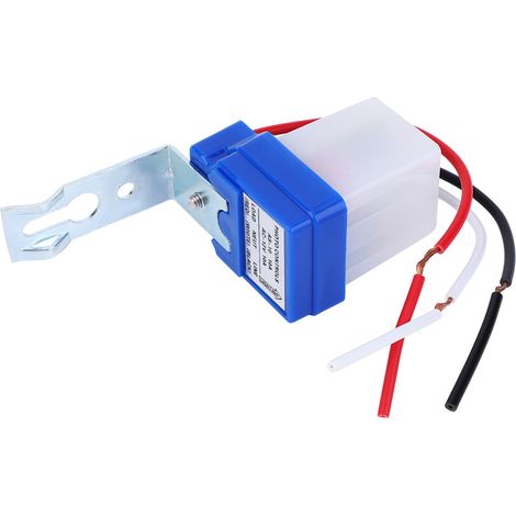 Interrupteur crépusculaire automatique 12V DC AS-10A, capteur photoélectrique pour éclairage extérieur, lot de 2, contrôle lumière jour/nuit pour lampadaire.