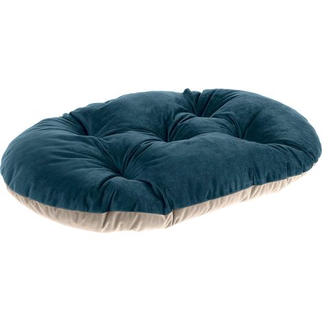 Ferplast PRINCE Soffice cuscino per cani e gatti in velluto. Vari colori e misure.. Variante 78/8 - Misure: 78 x 50 cm - Blu
