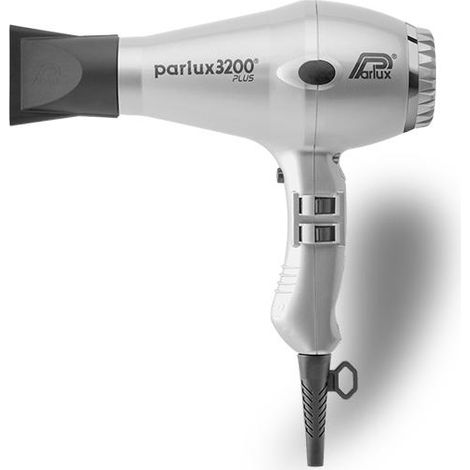 Asciugacapelli PARLUX 3200 Plus Argento - Grigio - 1900-2100 W - Ionizzatore d'aria