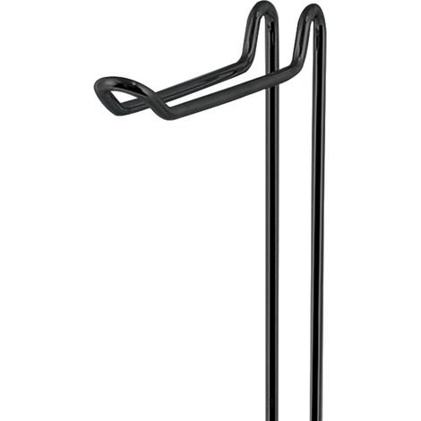 Porte-Rouleau Papier WC sur Pied - Modèle Amy - Acier - Stocke 3 Rouleaux - Dérouleur de Papier Hygiénique - 15 x 15 x 54 cm - Noir Mat - Finition Élégante et Moderne (1/5)