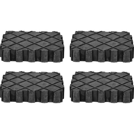 KS TOOLS  Juego de  almohadillas  de goma  universales  para elevadores  de vehículos  4 piezas  - 160.0391-TD (1/5)