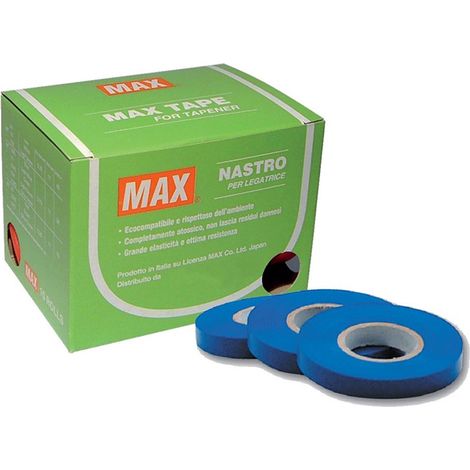 NASTRO PVC PER PINZA LEGATRICE 10 ROTOLI 26mt LARG. 11mm SPESS. 0,15mm VALGARDEN (1/2)