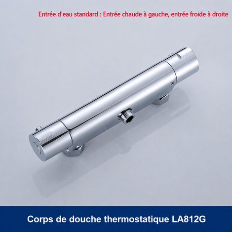 Corps de mitigeur thermostatique mural en cuivre pour douche et baignoire réf 9435 33 × 8 × 9 cm 1,2 kg – Livraison gratuite