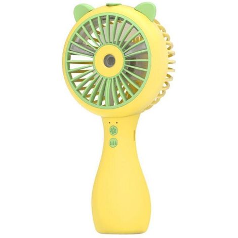 Filiyano-Mini ventilateur de poche USB, ventilateur de camping portable, petit ventilateur portable, pliable en gros (spray portable jaune) (1/3)