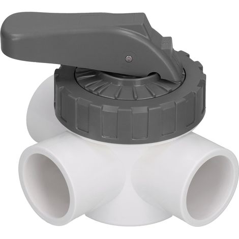 3-Wege-Poolventil, Schwimmbad- und Spa-Umstellventil, Ersatzteilzubehör V40-3A (1/5)