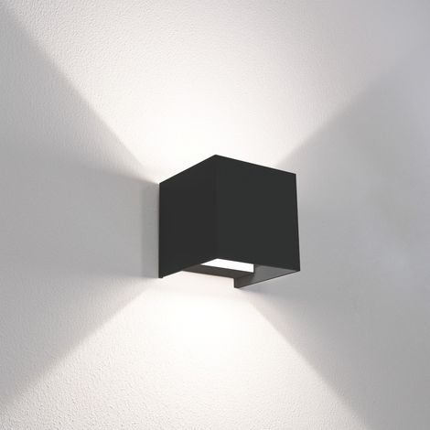 Century APPLIQUE BIDIREZIONALE QUADRATO A LED UP&DOWN+ 20 W-800 lm-3.000K/4.000K/6500K Col. Nero