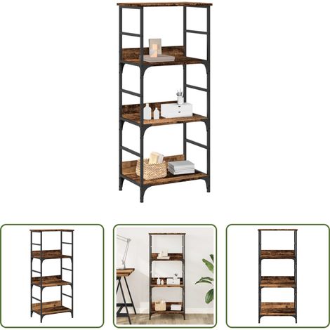 Bücherregal Altholz - Bücherregal Altholz-Optik 50x33x117,5 cm Holzwerkstoff (1/5)