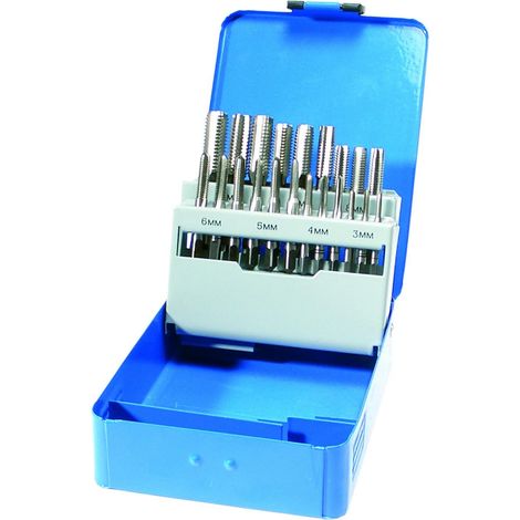 Tarauds de 3 à 12 mm coffret bgs technic de 7 jeux de 3 tarauds