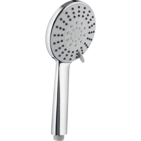 CABEZAL DE DUCHA DE 5 FUNCIONES CROMADO, GRIS NBJ 051S