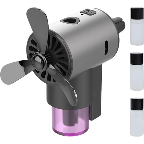 Parfum D'Ambiance Pour Voiture - Ornement Rotatif Anti - Odeurs pour Prise (1/5)