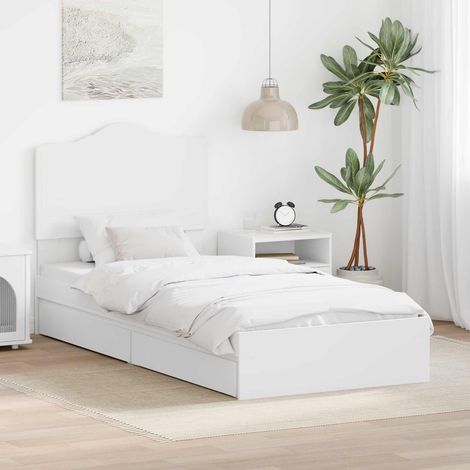 Cama con almacenamiento 70 x 190 cm Madera de ingeniería