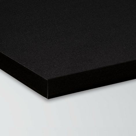 Panneau Forex haute densité 20 mm - Couleur noir - Dimension : 60x60 cm