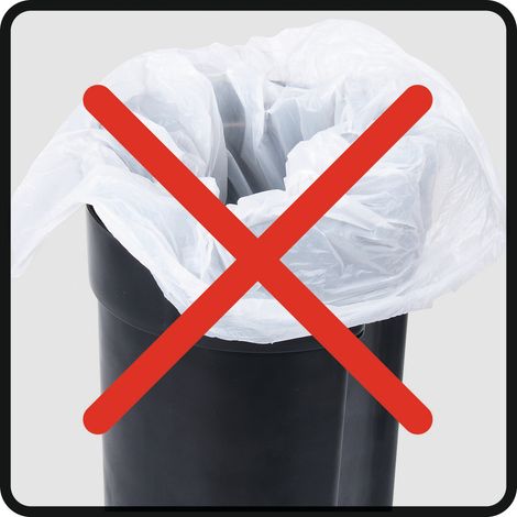 Moderner Treteimer für Bad, 3 L, WENKO (1/5)