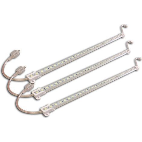 1 m IP65 weiße heiße Aluminium Support + kostenlose Trafo led Set 3 Streifen  2
