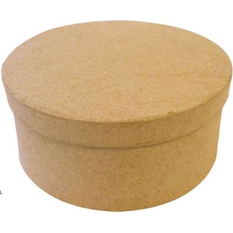 Boîte cylindrique en carton avec couvercle - 15 x Ø 28,5 cm
