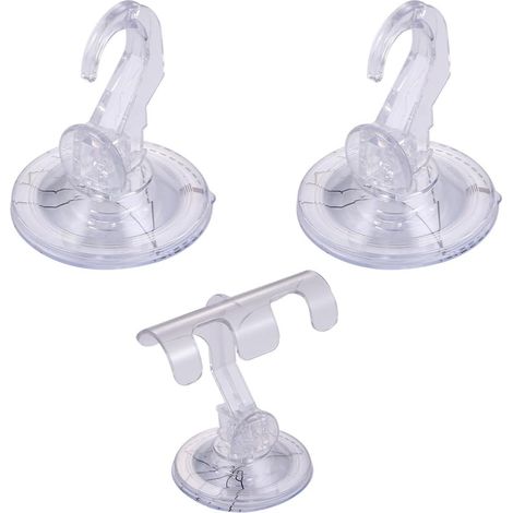 muraux sans traces avec ventouses puissantes lot de 3 en
