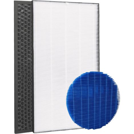 Juego de filtros UZ-HD4HF, UZ-HD4DF y UZ-HD6MF para purificadores de aire Sharp UA-HD40E-L FA34 (1/2)