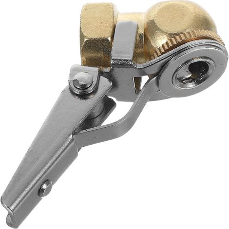 Kompakter Reifenfülldüsenadapter aus Zinklegierung für schnelle Autoreifenreparatur und effizientes Aufpumpen (1/5)