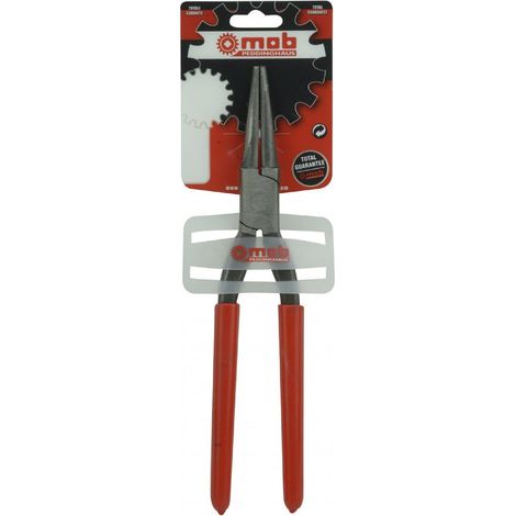 Pince à becs ronds 260 mm, zingueurs, manche PVC -MOB