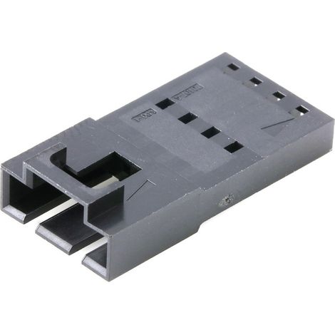 Molex Buchsengehäuse-Kabel Polzahl Gesamt 4 Rastermaß: 2.54 mm 701070003 1 St. Bag