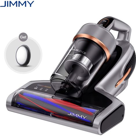 JIMMY BX7 Pro Max Aspirateur Anti-Acariens Filaire pour Matelas et Canapé – Chauffage Graphène, Capteur de Poussière, Stérilisation UV, Puissance 550W et Aspiration 16KPa