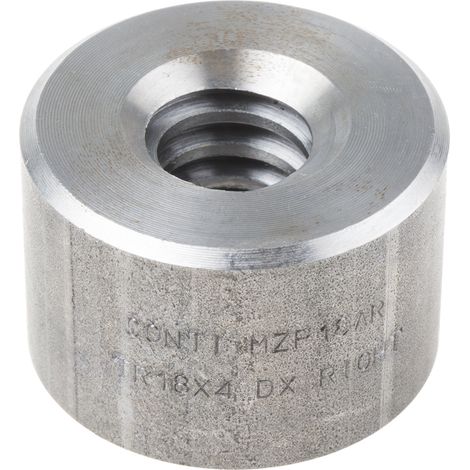 Bague écrou RS PRO, axe de 18mm ( Prix pour 1 )