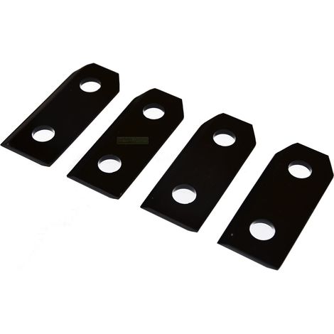 4 X 7 CM lame de broyeur / déchiqueteur à bois pour BRILL / GARDENA Mulchcut Quattro Hattrick 78964 11353 4099