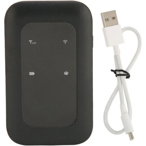 Routeur Mobile H806 4G LTE avec Emplacement pour Carte SIM,Appareils de Point D\'accès WiFi 150 Mbps 4G pour Les Voyages en Plein