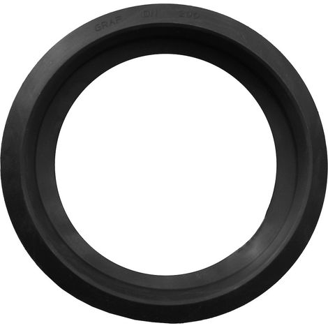 Spezialdichtung DN200, schwarz Tankwandstärke 9 - 13 mm