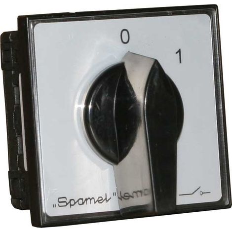 Interruttore a camme 0-1 3P 25A per SK25-2.8211P08 da incasso (1/5)