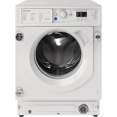 Indesit BI WMIL 71252 EU N machine à laver Charge avant 7 kg 1200 tr/min Blanc (1/5)