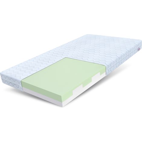 Matratze SAO 7 Zonen 120x200 Premium H2 H3 Hochelastisch Kaltschaum HR 14 cm (1/5)