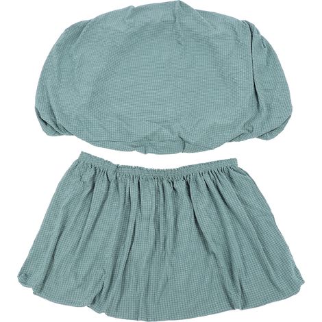 Housse de coussin élastique pour dinette de camping-car, résistante à l'eau, protection de meubles pour siège de canapé, véhicule de camping, remorque, camping-car, vert.