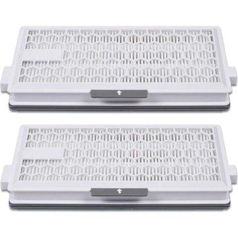 Filtre Aspirateur Air Clean Plus 50 pour Miele Complete C3 Powerline S8340 Filtre d\\'aspirateur, Air Clean SF-HA 50 pour Complete C2 C3 Compact C1 C2, lot de 2 (1/4)
