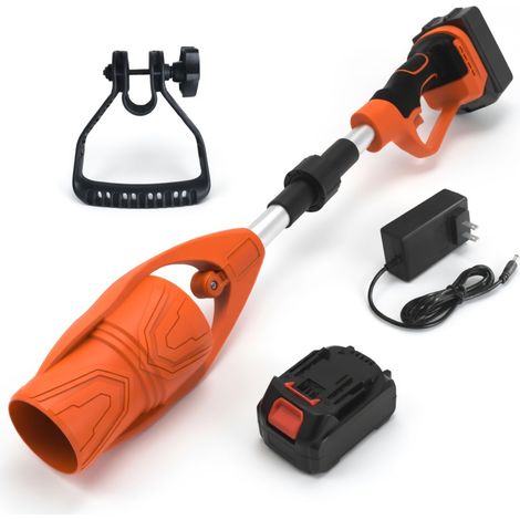 Souffleur de feuilles pliable 21V avec batterie et chargeur (1/5)
