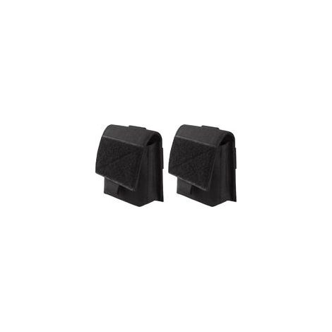 (Noir - 2 pièces) Pochette de ceinture EDC, étui tactique, sac à outils militaire pour le camping, la randonnée et la chasse (1/5)