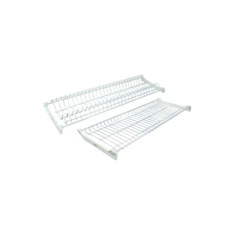 SCOLAPIATTI PLASTIFICATO BIANCO  cm.86