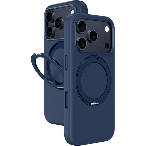 Custodia Cloudie per iPhone 17 Pro Max con supporto - Blu (1/5)