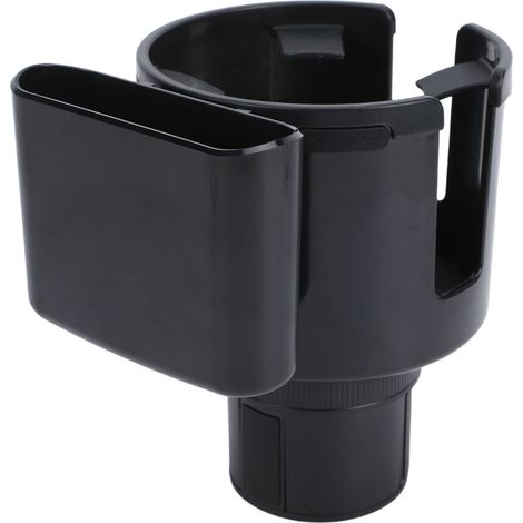 Extenseur de porte-gobelet de voiture 2 en 1, Base réglable, boisson universelle avec support de téléphone et Interface de câble de données pour camion (1/5)