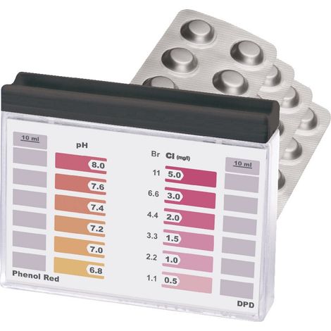 Kit Test Dpd 2 Pqs Mesure Chlore Libre Piscine - Pqs