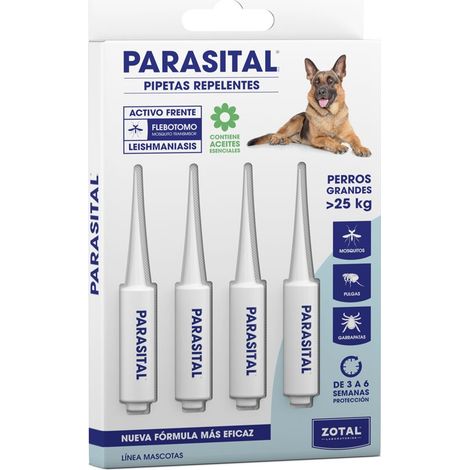 PIPETAS ZOTAL PERROS GRANDE 4U PARASITAL A PARTIR 25K - 5ml (1/5)