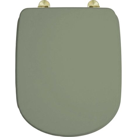 Abattant WC Design "Oria" 44cm Vert Cèdre (1/5)