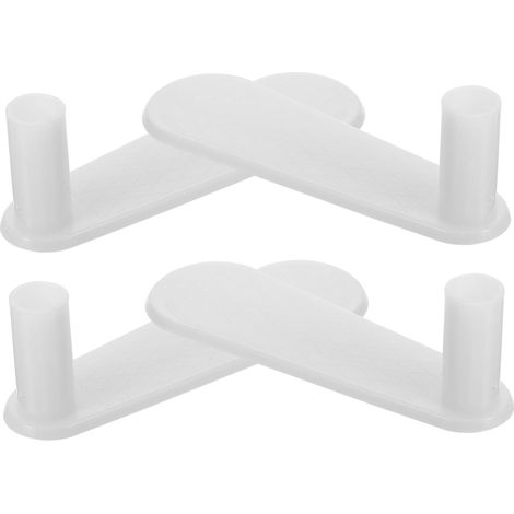 Ensemble de 4 accessoires pour supports rideaux lit, pied