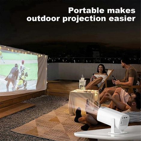 Projecteur intelligent P30 Wifi 6 Android 11, projecteur domestique, prise UE-- (1/5)